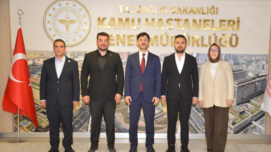 Kamu Hastaneleri Genel Müdürü Doç. Dr. Muhammed Emin Demirkol’a Ziyaret